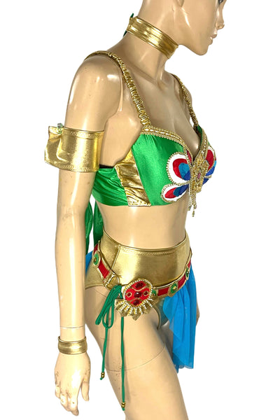 Urbosa Inspired Bra and Skirt Cosplay Costume