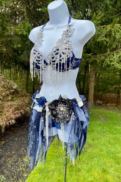 Shooting Stars Fairy Bra and Shorts Costume