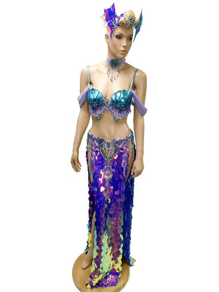 Zodiac - Horoscope - Pisces Style 1 Belly Dancer Costume