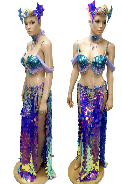Zodiac - Horoscope - Pisces Style 1 Belly Dancer Costume