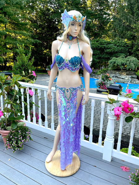 Zodiac - Horoscope - Pisces Style 1 Belly Dancer Costume