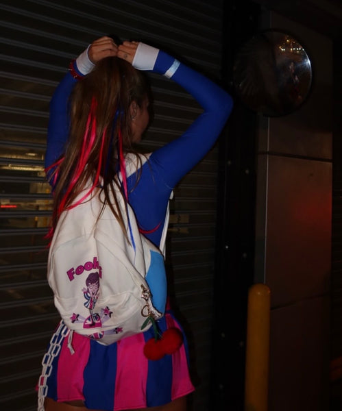 Austin Powers School Girl Twins Inspired Dance Festival Cosplay Costume