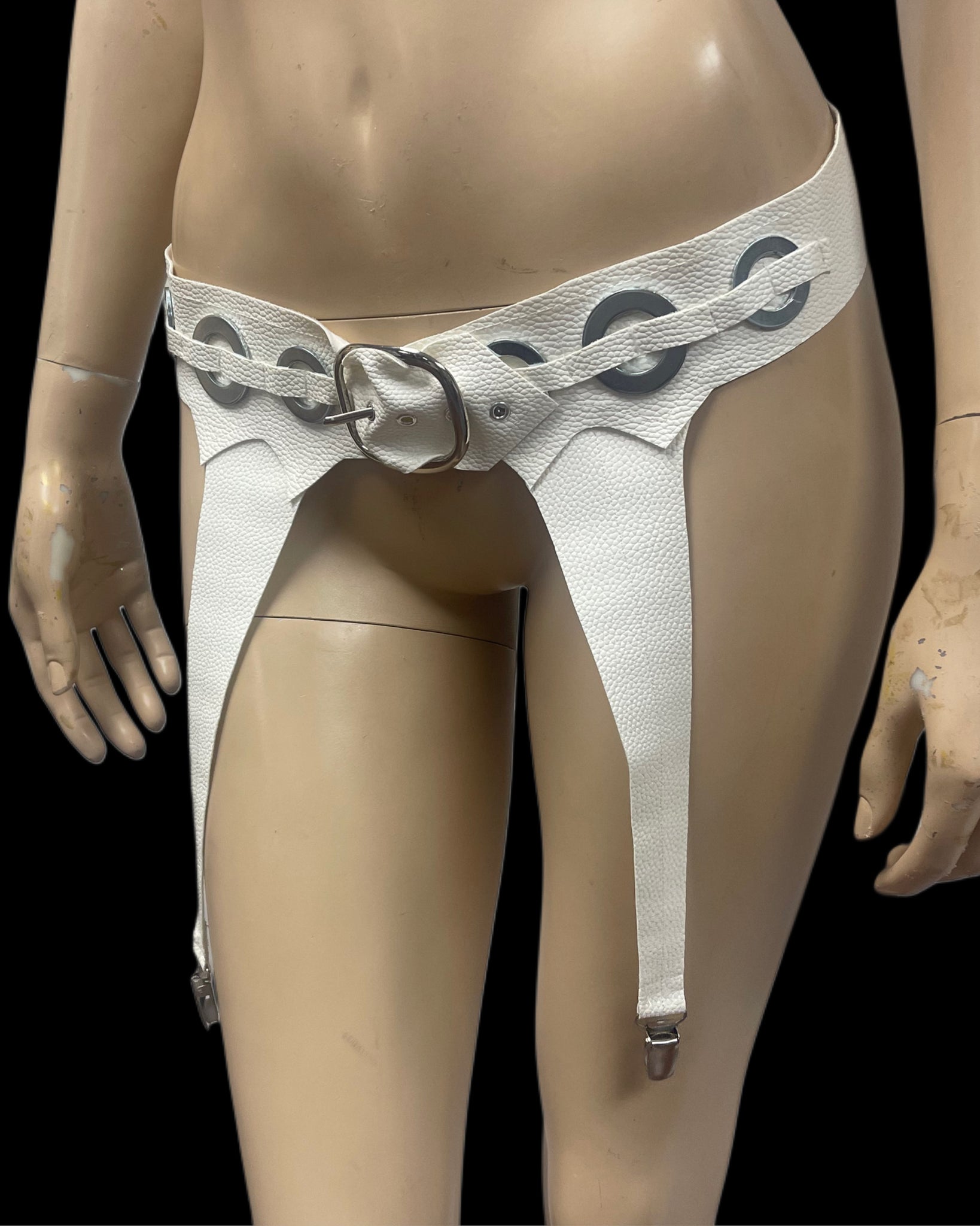 Gisele B Inspired Faux Leather Garter Belt L'Amour Le Allure Gisele B Inspired Faux Leather Garter Belt L'Amour Le Allure