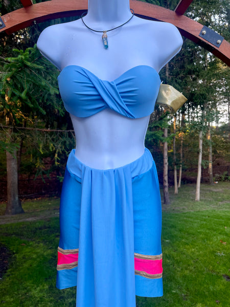 Princess Kida Cosplay Dance Costume
