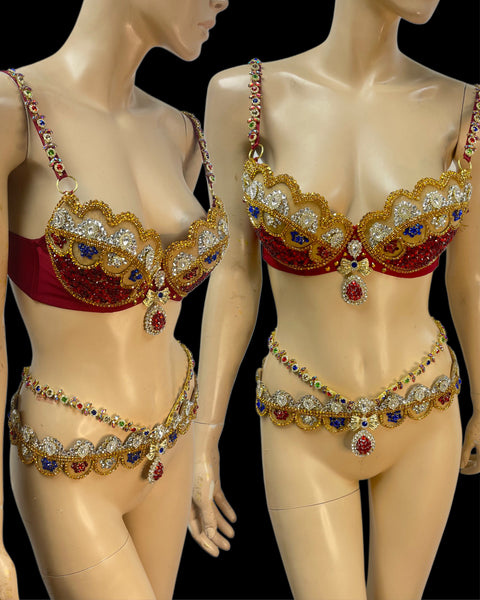 V Secret Candice S 2013 Diamond Inspired Bra set Costume