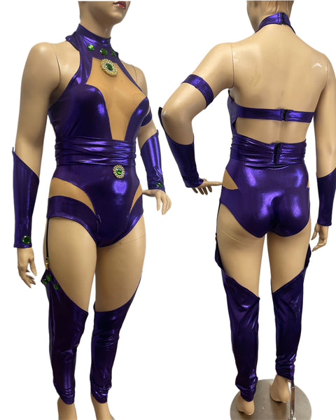 Custom Order For Solare -  Starfire Cosplay Dance Costume