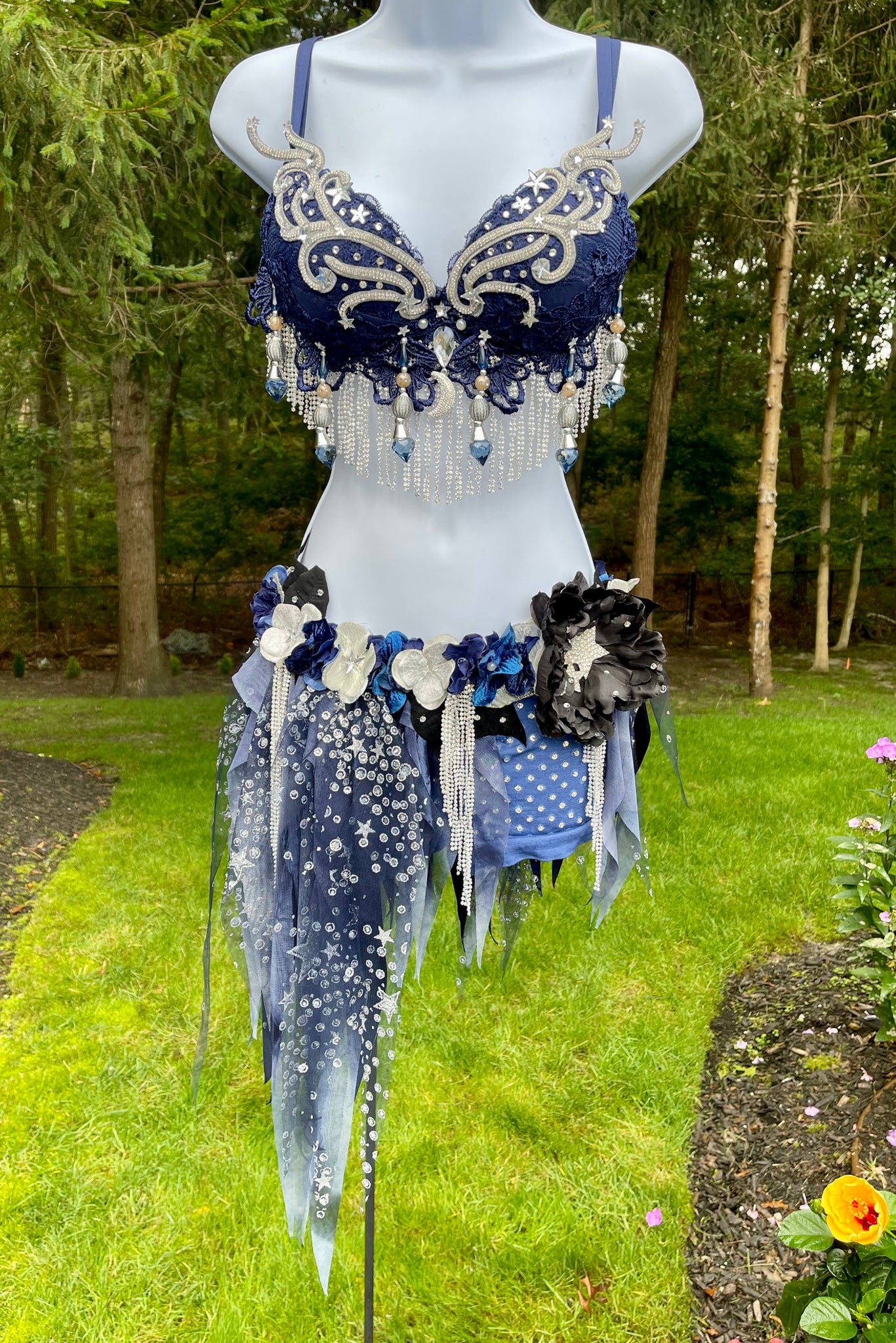 To the Moon Fairy Bra and Shorts Costume