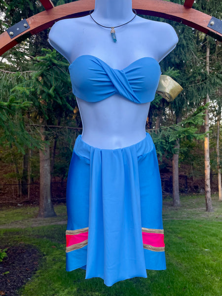 Princess Kida Cosplay Dance Costume