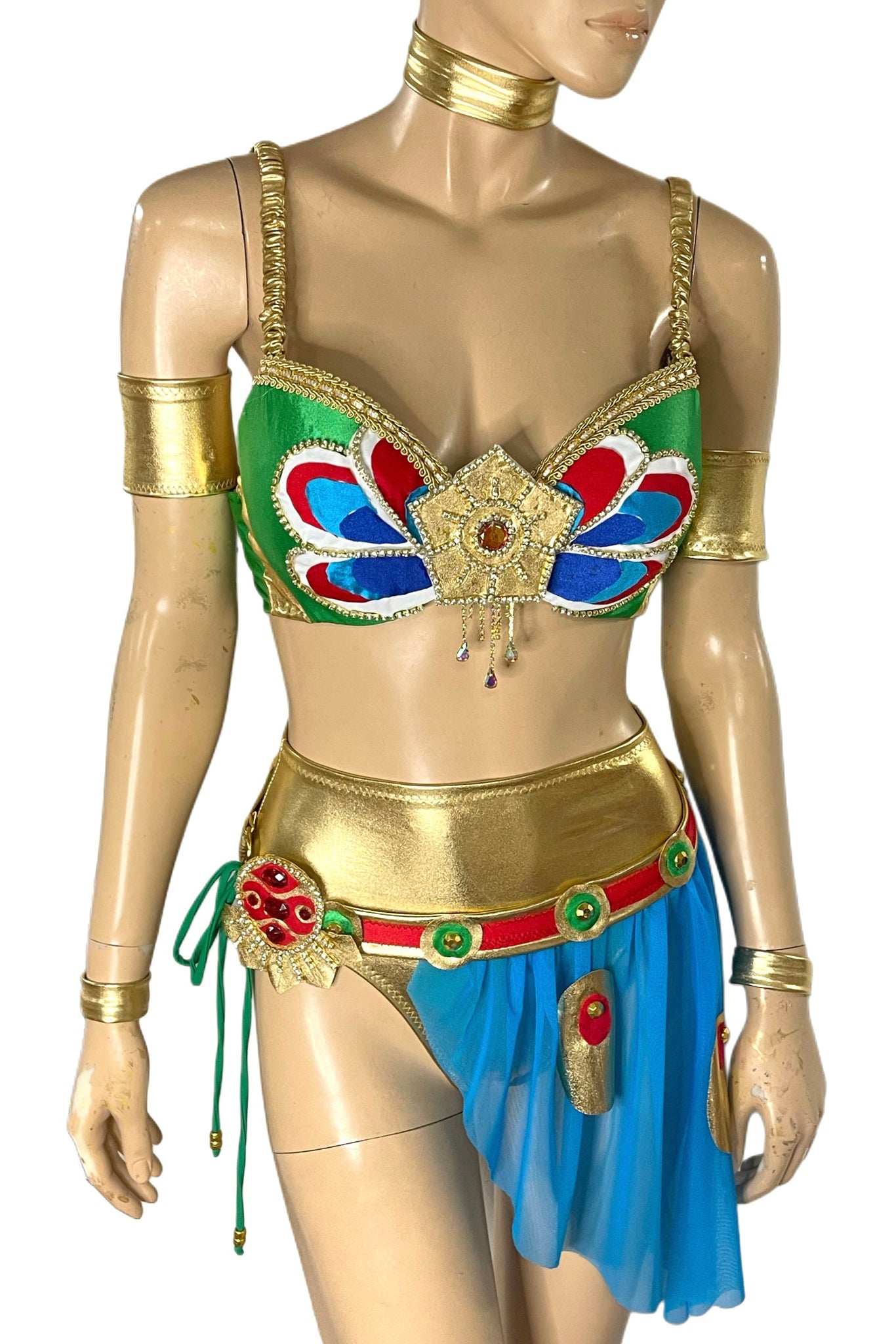 Urbosa Inspired Bra and Skirt Cosplay Costume