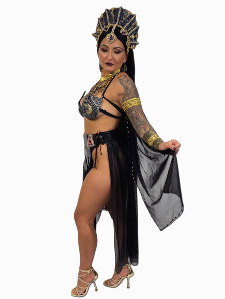 Akasha Queen of the Damned Inspired Dance Festival Cosplay Costume
