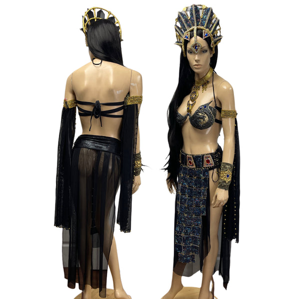 Akasha Queen of the Damned Inspired Dance Festival Cosplay Costume