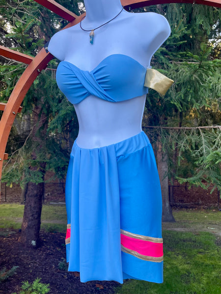 Princess Kida Cosplay Dance Costume