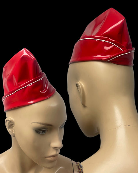 Gisele B Inspired - Vintage Style Vinyl Pilot Flight Hat