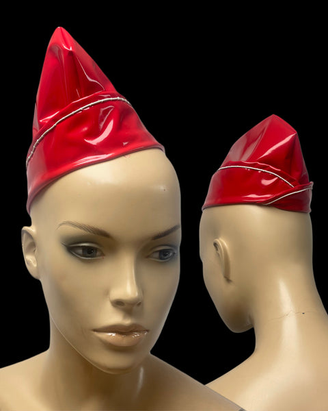 Gisele B Inspired - Vintage Style Vinyl Pilot Flight Hat