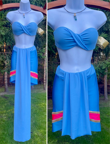 Princess Kida Cosplay Dance Costume
