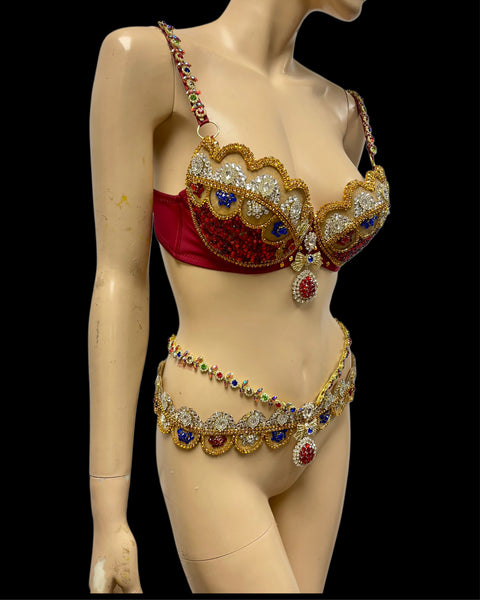 V Secret Candice S 2013 Diamond Inspired Bra set Costume