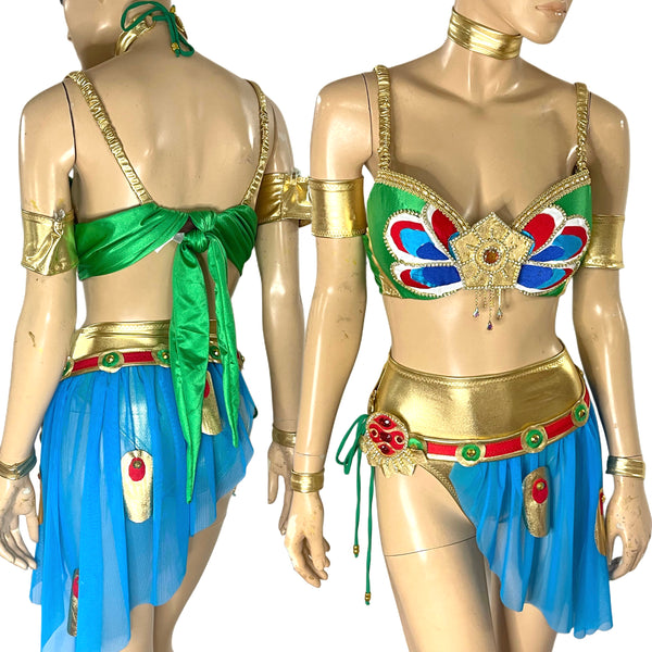 Breath of the Wild Urbosa Bra and Skirt Cosplay Costume