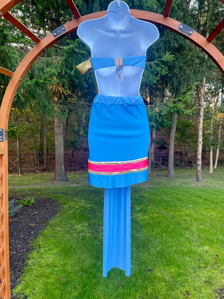 Princess Kida Cosplay Dance Costume