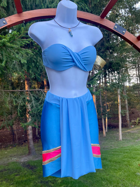 Princess Kida Cosplay Dance Costume