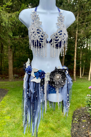 Shooting Stars Fairy Bra and Shorts Costume