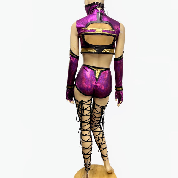 Video Game - Mileena Inspired Dance Festival Cosplay Costume