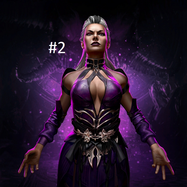 Preorder Costume - Video Game - Sindel Inspired Dance Festival Cosplay Costume