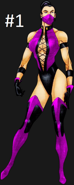 Video Game - Mileena Inspired Dance Festival Cosplay Costume