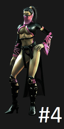 Video Game - Mileena Inspired Dance Festival Cosplay Costume