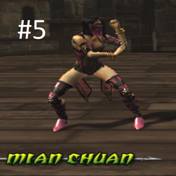 Video Game - Mileena Inspired Dance Festival Cosplay Costume