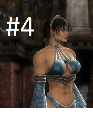 Preorder Costume - Video Game - Kitana Inspired Dance Festival Cosplay Costume