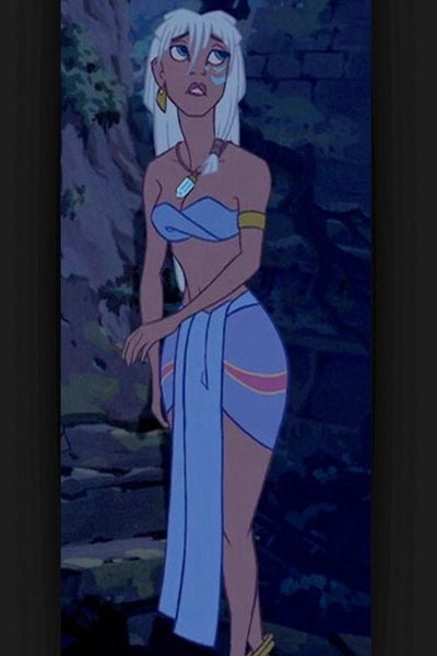 Custom Order For Caitlyn -  Princess Kida Cosplay Dance Costume