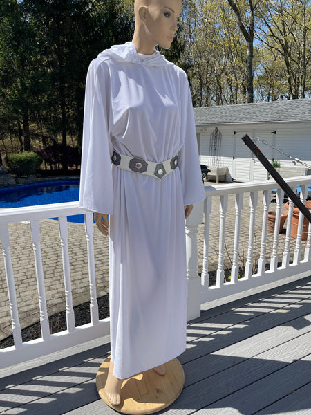 Ready to Ship Small/Medium - Princess Leia Cosplay Costume Robe in Velvet with Belt