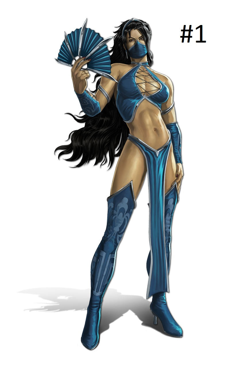 Preorder Costume - Video Game - Mortal Combat Character - Kitana