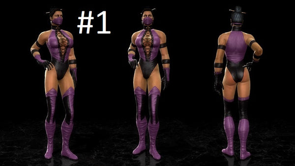 Preorder Costume - Video Game - Mortal Combat Character - Mileena