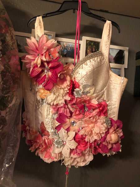 Custom Order: Berry Pretty in Pink Fairy Corset