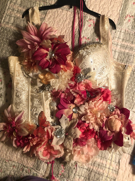 Custom Order: Berry Pretty in Pink Fairy Corset