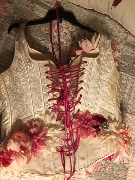 Custom Order: Berry Pretty in Pink Fairy Corset