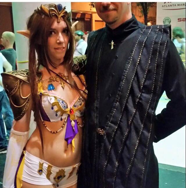 Princess Zelda Inspired Bra and Shorts Costume Cosplay Dance Rave Hall   L'Amour Le Allure