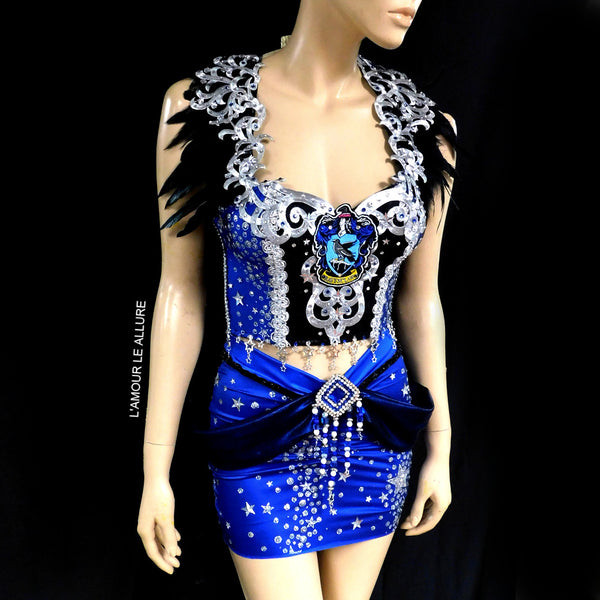 Harry Potter Ravenclaw House Bustier Corset and Skirt