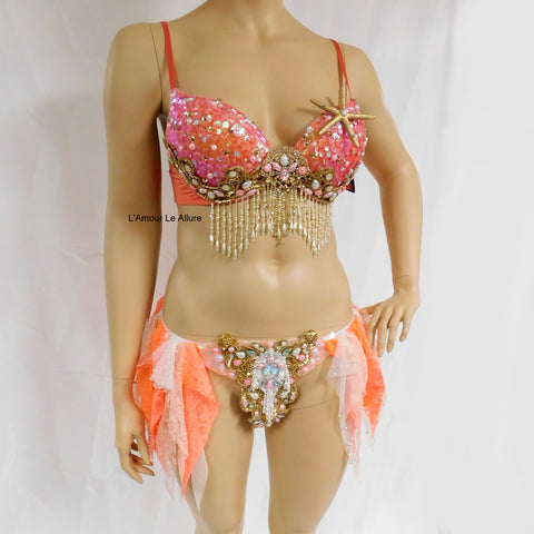Smiffys Mermaid Shell Bikini Bra Top