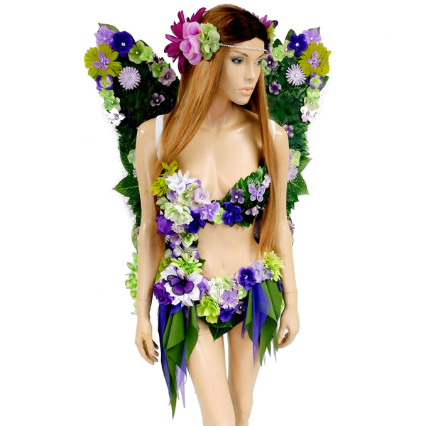 Medium Purple Lavender Spring Fairy Wings ONLY