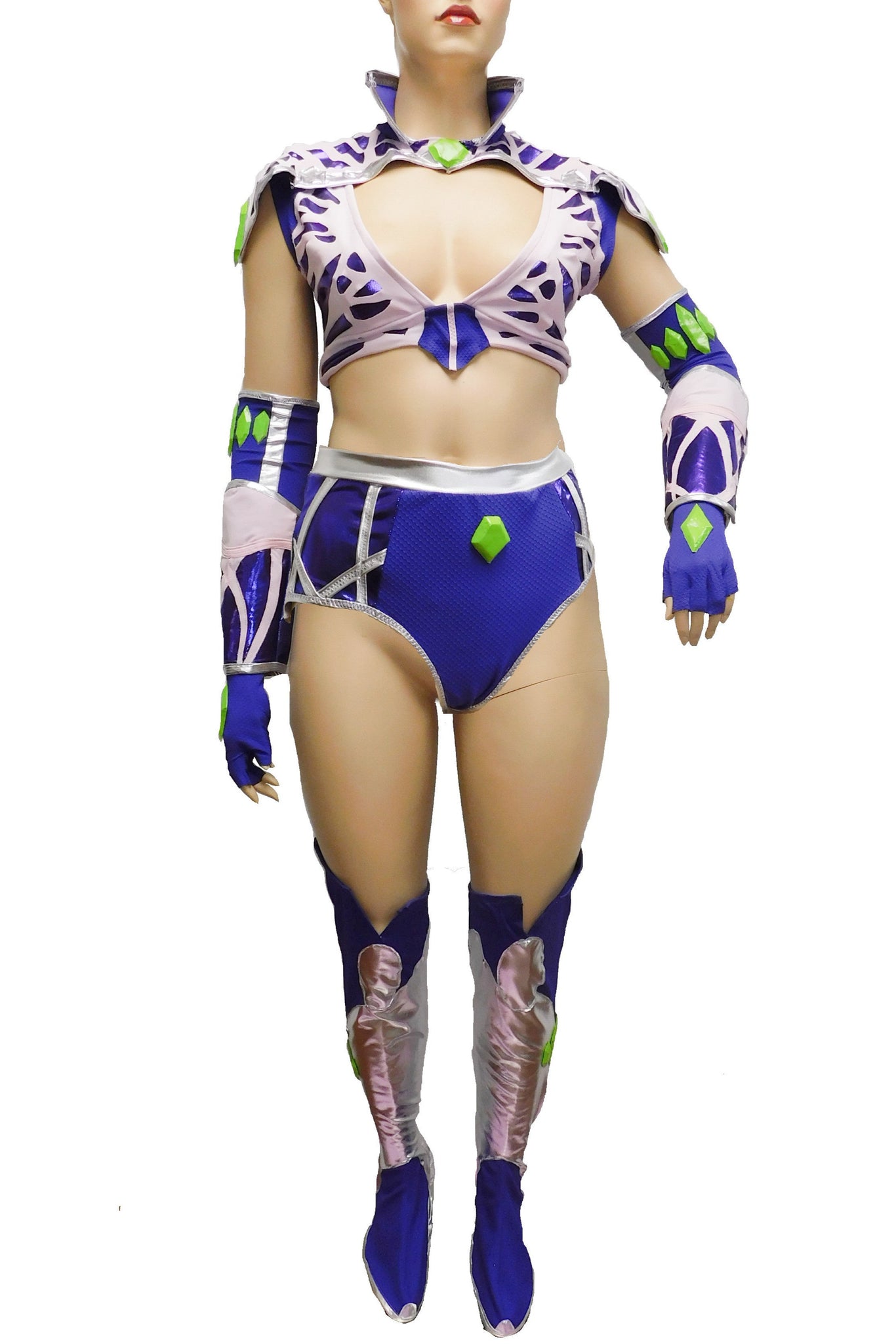 Starfire Inspired Dance Festival Cosplay Costume