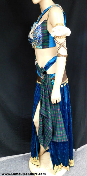 Blatterbury Art Belly Dancer Inspired Disney Merida Costume
