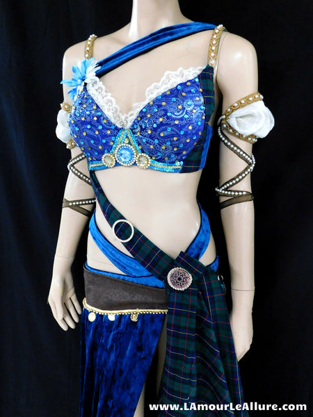 Blatterbury Art Belly Dancer Inspired Disney Merida Costume