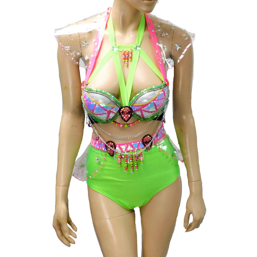 Square Body Push Up Bra Cosplay Outfit Matching Bras Panties Green Outfit  See Through Dress Tight Shirt Midi Dress Cul : : Clothing, Shoes &  Accessories