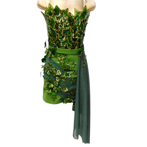 Full Gold Mother Nature Poison Ivy Corset and Skirt