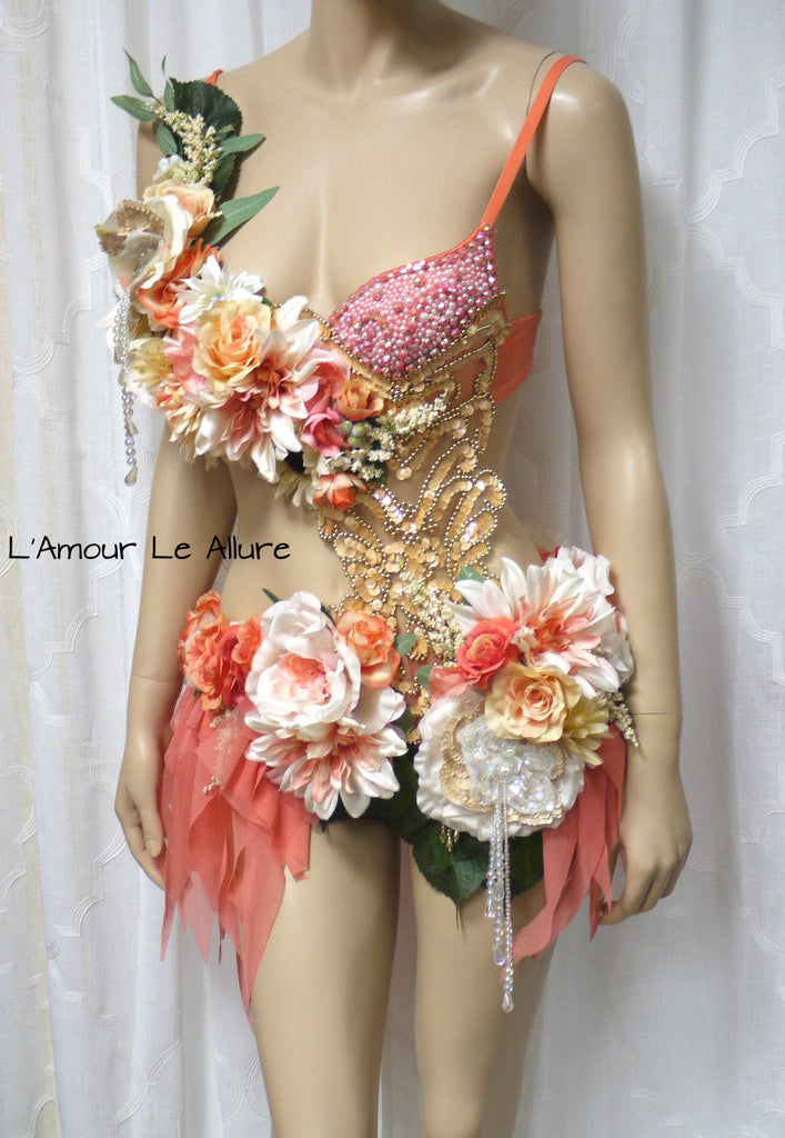 Coco Rave Shaye Ruffle Skirted Bikini Bottom - Merci Bouquet