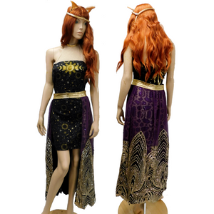 Moon Phase Dress and Skirt Inspired By Clawdeen From Monster High