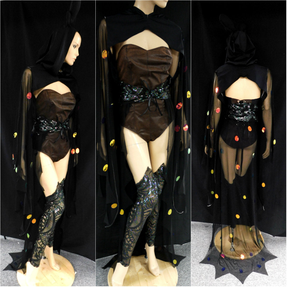 Toothless Dark fury Dragon inspired Cosplay Costume