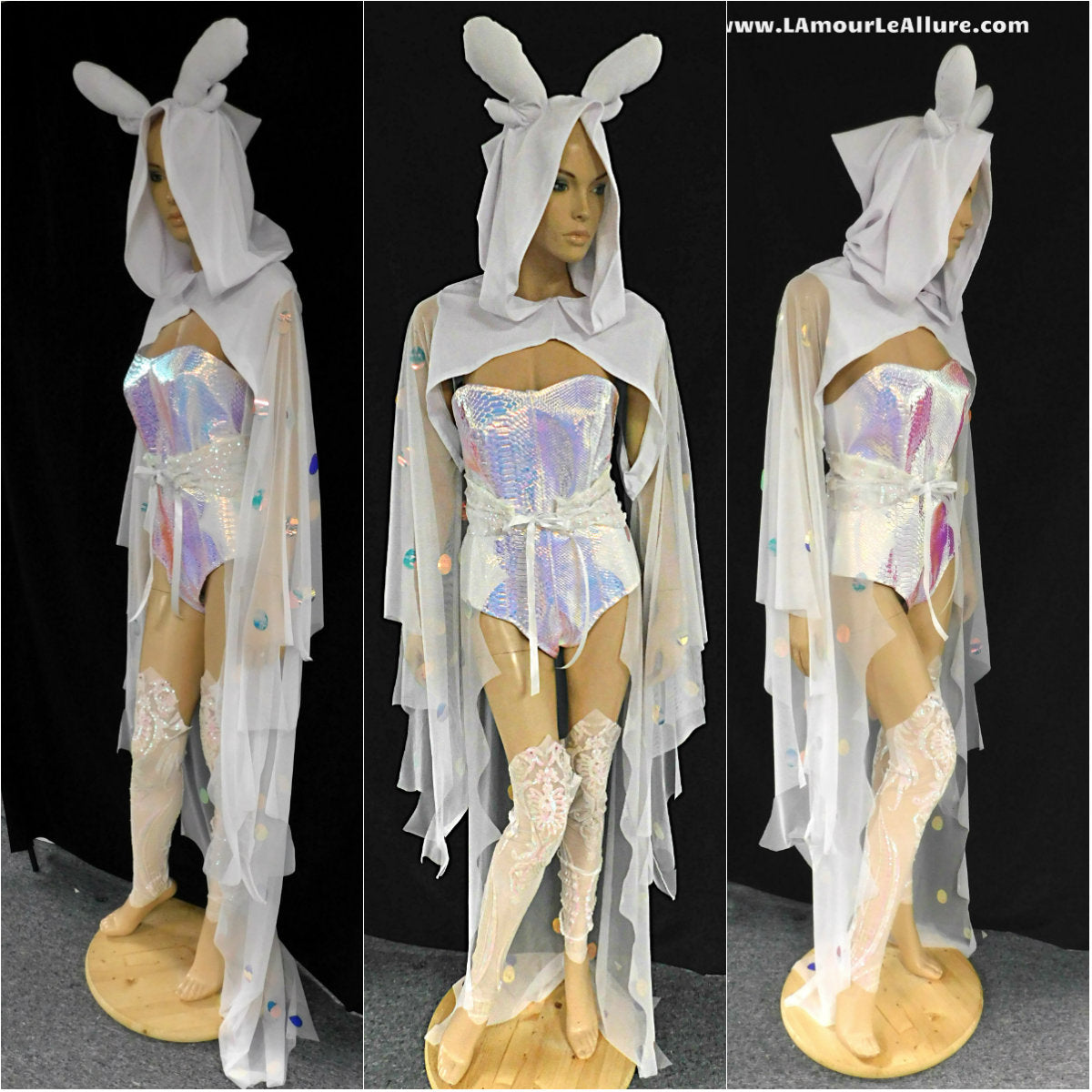 Light Fury Dragon Inspired Dance Festival Cosplay Costume